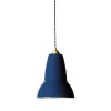 New Original 1227 Midi pendel, messing/blå Industrielle Lamper|Køkkenlamper