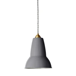 Sale Original 1227 Midi pendel, messing/grå Industrielle Lamper|Køkkenlamper