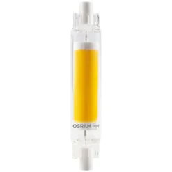 New LED-lyskilde 4,5W R7s 827, 78 mm, klar Pærer|Led Pærer