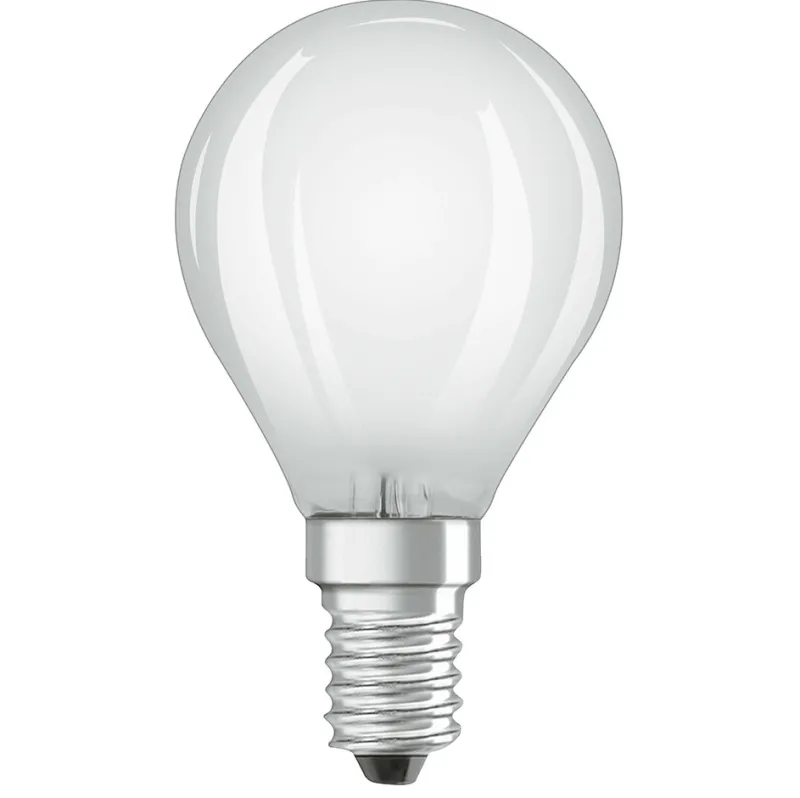 New LED-pære 4W E14 827, mat Pærer|Led Pærer