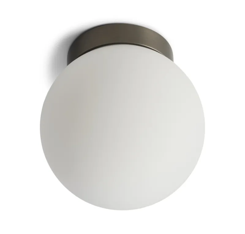 New Palla C135 væglampe/loftlampe, titanium Vådrumslamper|Spejllampe