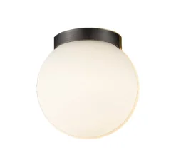 Palla Mini C90 væglampe/loftlampe, titanium Vådrumslamper|Spejllampe
