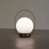 New Palla T1 batterilampe / bordlampe, bruneret messing Messinglamper|Transportable Lamper