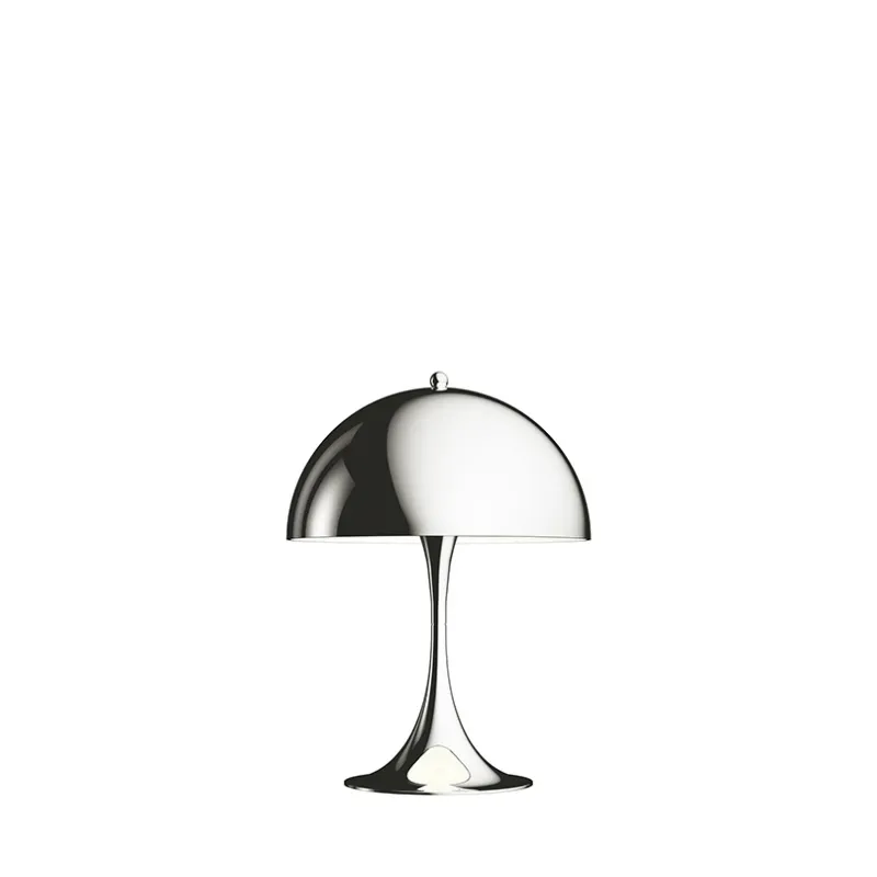 Discount Panthella 250 bordlampe, krom Krom Lamper|Stue Lamper