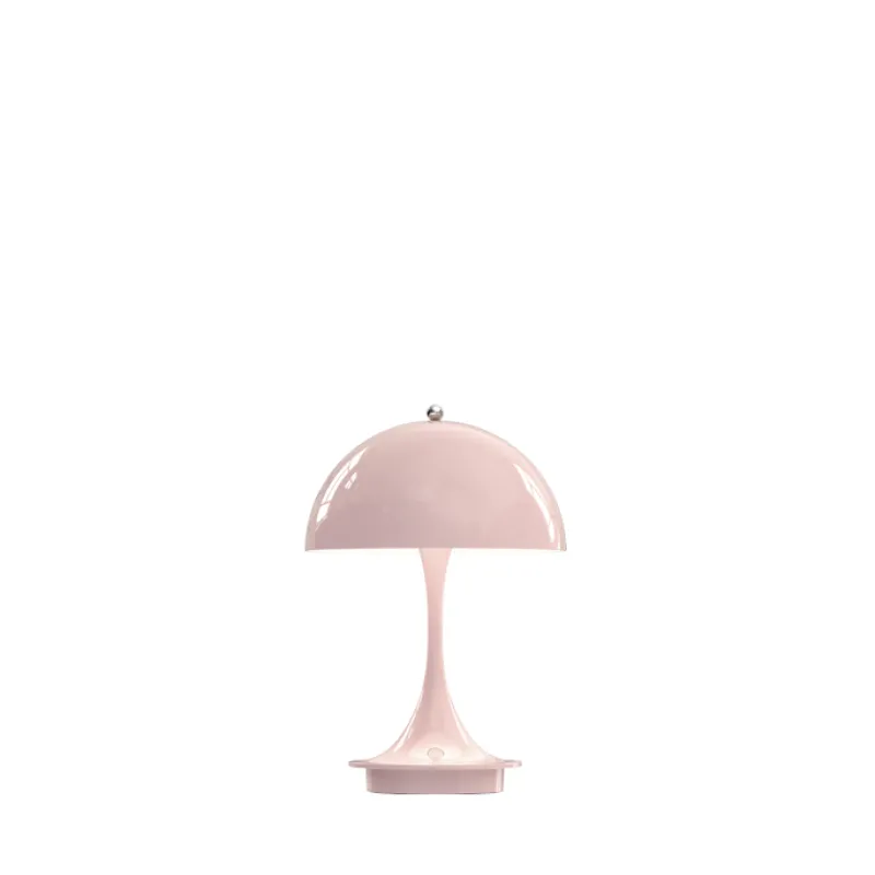 Discount Panthella 160 Portable, lys rosa akryl Transportable Lamper|Lamper Til Sofabord