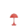 Outlet Panthella 160 Portable, metal koral Transportable Lamper|Lamper Til Sofabord