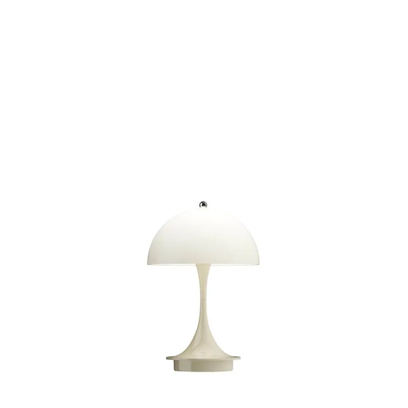 Best Panthella 160 Portable V3 bord- / batterilampe, beige opal Transportable Lamper|Lamper Til Sofabord