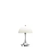 Online Panthella 160 Portable V3 bord- / batterilampe, krom/beige opal Transportable Lamper|Lamper Til Reol