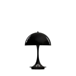 Panthella 160 Portable V2 bord- / batterilampe, metal sort Transportable Lamper|Lamper Til Sofabord