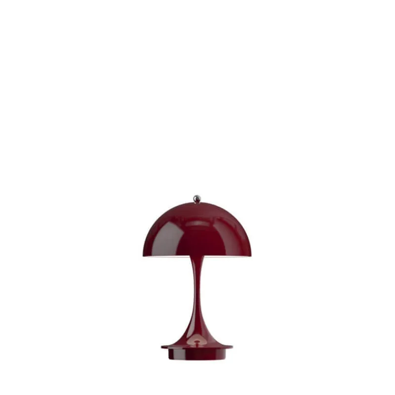 Discount Panthella 160 Portable V3 bord- / batterilampe, opaque burgundy Transportable Lamper|Lamper Til Sofabord
