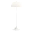 Clearance Panthella gulvlampe, hvid opal akryl Hvide Lamper|Standerlamper