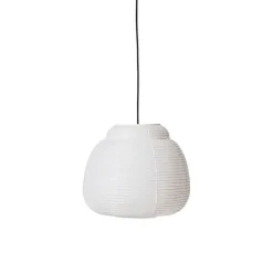 Online Papier single pendel Ø40, hvid Børn Rispapir Lamper|Hvide Lamper