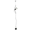 Parentesi gulvlampe m/dæmper, sort Standerlamper|Industrielle Lamper