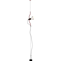 Parentesi gulvlampe, rød Standerlamper|Industrielle Lamper