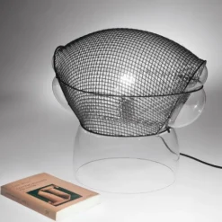 Clearance Patroclo bordlampe, hvid Hvide Lamper|Glas Lamper