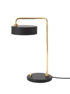 Discount Petite Machine bordlampe, sort Messinglamper|Skrivebordslamper