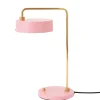 Petite Machine bordlampe, lys pink Messinglamper|Skrivebordslamper