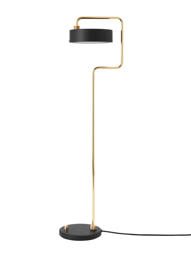 Discount Petite Machine gulvlampe, sort Standerlamper|Messinglamper