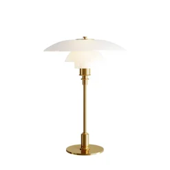 Outlet PH 3½-2½ bordlampe, messing Glas Lamper|Stue Lamper