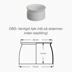 PH 3/2 glas underskærm Glasskærm Mv. Til Ph Lampe