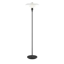 Clearance PH 3½-2½ gulvlampe, sort Glas Lamper|Standerlamper