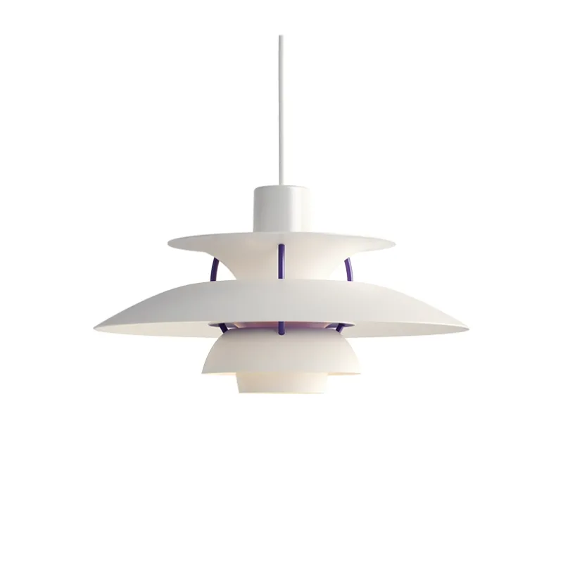 Hot PH 5 Mini pendel, classic white Hvide Lamper|Spisebordslamper