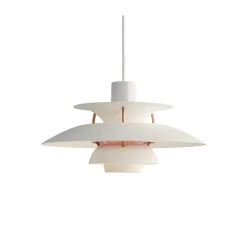 PH 5 Mini pendel, modern white Hvide Lamper|Spisebordslamper