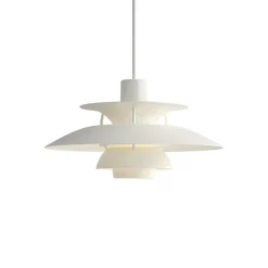 Clearance PH 5 Mini pendel, monokrom hvid Hvide Lamper|Spisebordslamper