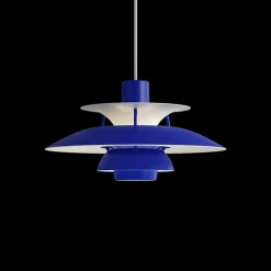 New PH 5 Mini pendel, monokrom blå Pendler|Spisebordslamper