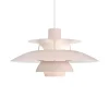 PH 5 pendel, monokrom lys rosa Spisebordslamper|Stue Lamper