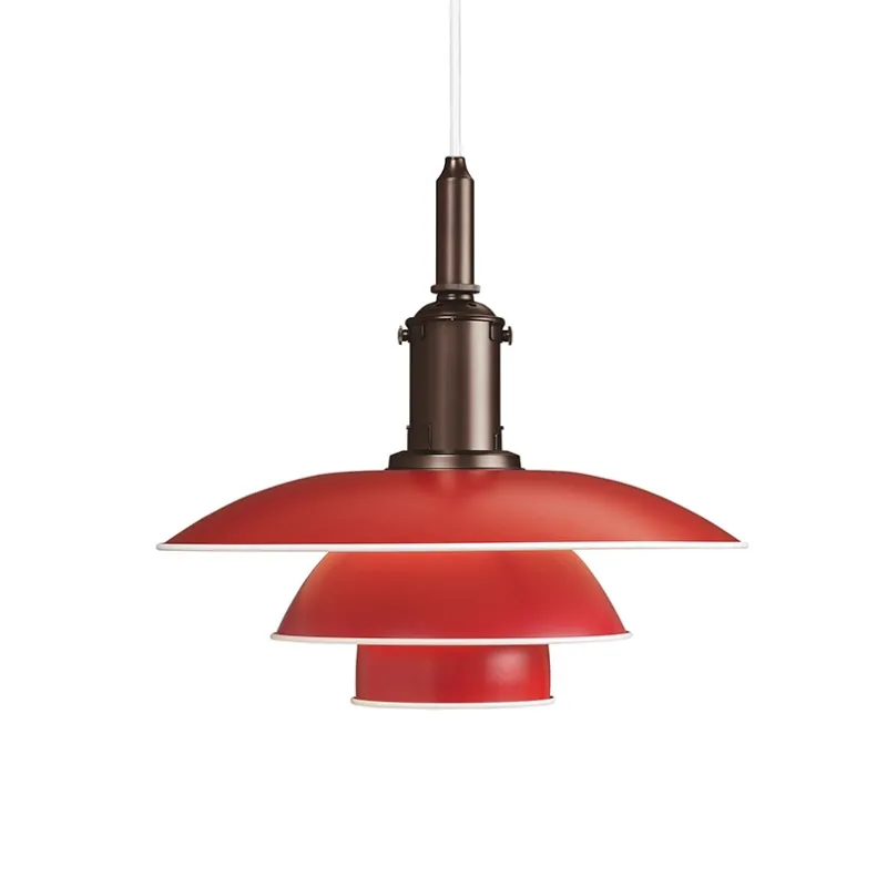 Hot PH 3½-3 pendel, rød Spisebordslamper|Stue Lamper