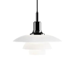 Hot PH 3½-3 pendel, sort Glas Lamper|Spisebordslamper