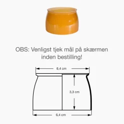 Best PH 2/1 underskærm, ravfarvet glas Glasskærm Mv. Til Ph Lampe