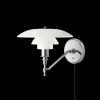 Discount PH 3/2 væglampe m/ledning, hvid opal Hvide Lamper|Glas Lamper