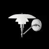 Outlet PH 3/2 væglampe u/afbryder, hvid opal Hvide Lamper|Glas Lamper