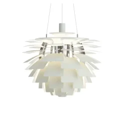 Discount PH Artichoke Ø60 pendel, dusty green/krom Krom Lamper|Hængelamper