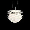 PH Artichoke Ø48 pendel, hvid Hvide Lamper|Spisebordslamper