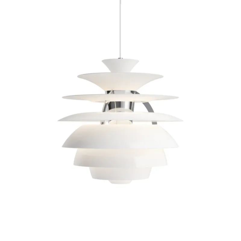 Sale PH Snowball pendel, hvid/krom Krom Lamper|Hvide Lamper