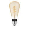 New Hue Filament Edison White Ambiance ST72 7W LED E27 550lm Pærer|Philips Hue Pærer