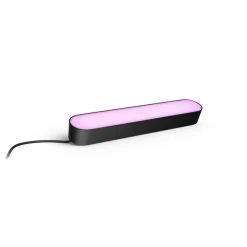 Outlet Hue Play White and Color Ambiance light bar extension, sort Sorte Væglamper|Stue Lamper