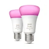 Online Hue White and Color Ambiance 9W LED E27 2 stk Philips Hue Pærer|Pærer