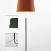 New Pie de salón Gulvlampe G1 grøn/krom Standerlamper