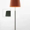 Outlet Pie de salón Gulvlampe G1 grøn/messing Standerlamper