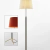 Hot Pie de salón Gulvlampe G3 rød/messing Standerlamper