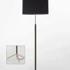 Sale Pie de salón Gulvlampe G2 sort/messing Standerlamper