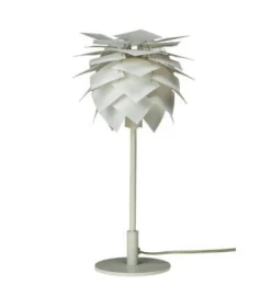 Clearance Pineapple høj bordlampe, hvid Hvide Lamper|Stue Lamper