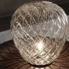 Outlet Pinecone Bordlampe, Stor - Ø50, klar/chrome Glas Lamper|Bordlamper