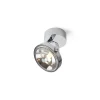 Clearance Pin-Up 1 Round, LED, krom Krom Lamper|Spotlampe
