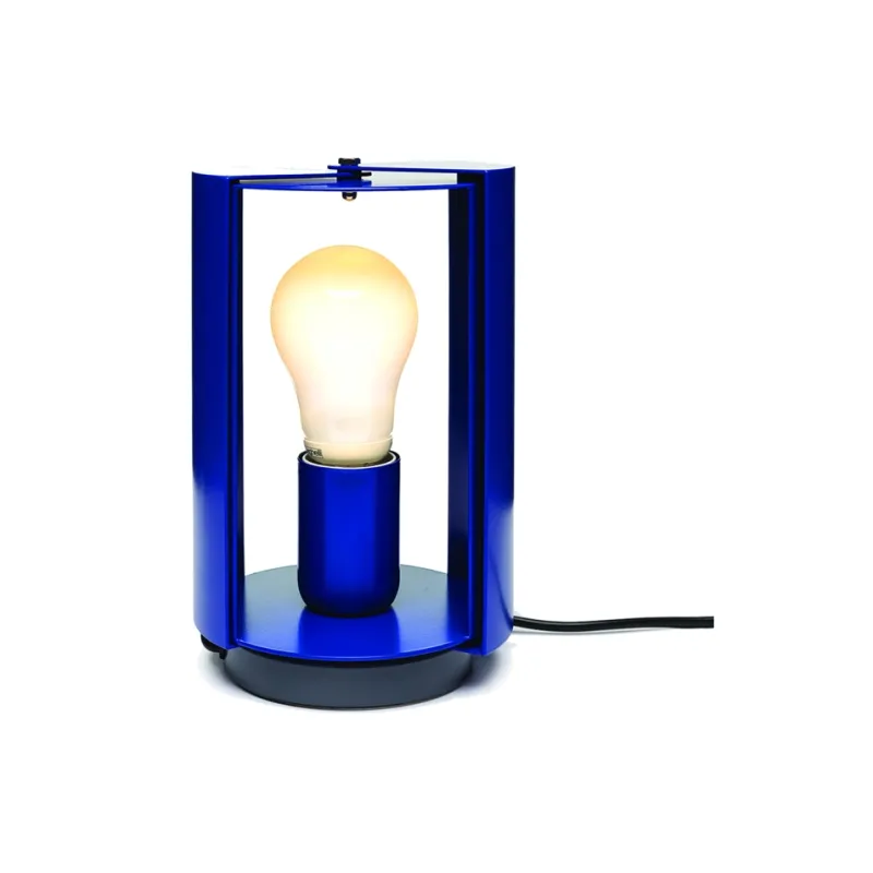 Clearance Pivotante À Poser bordlampe, blå Lamper Til Reol