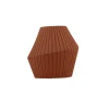 Best Pleat skærm 50 cm, cinnamon brown Lampeskærme|Entre Lamper
